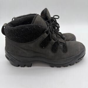 Cole Haan Italian Made Vibram Lug Sole Hiking Outdoor Gray Boots 10W
